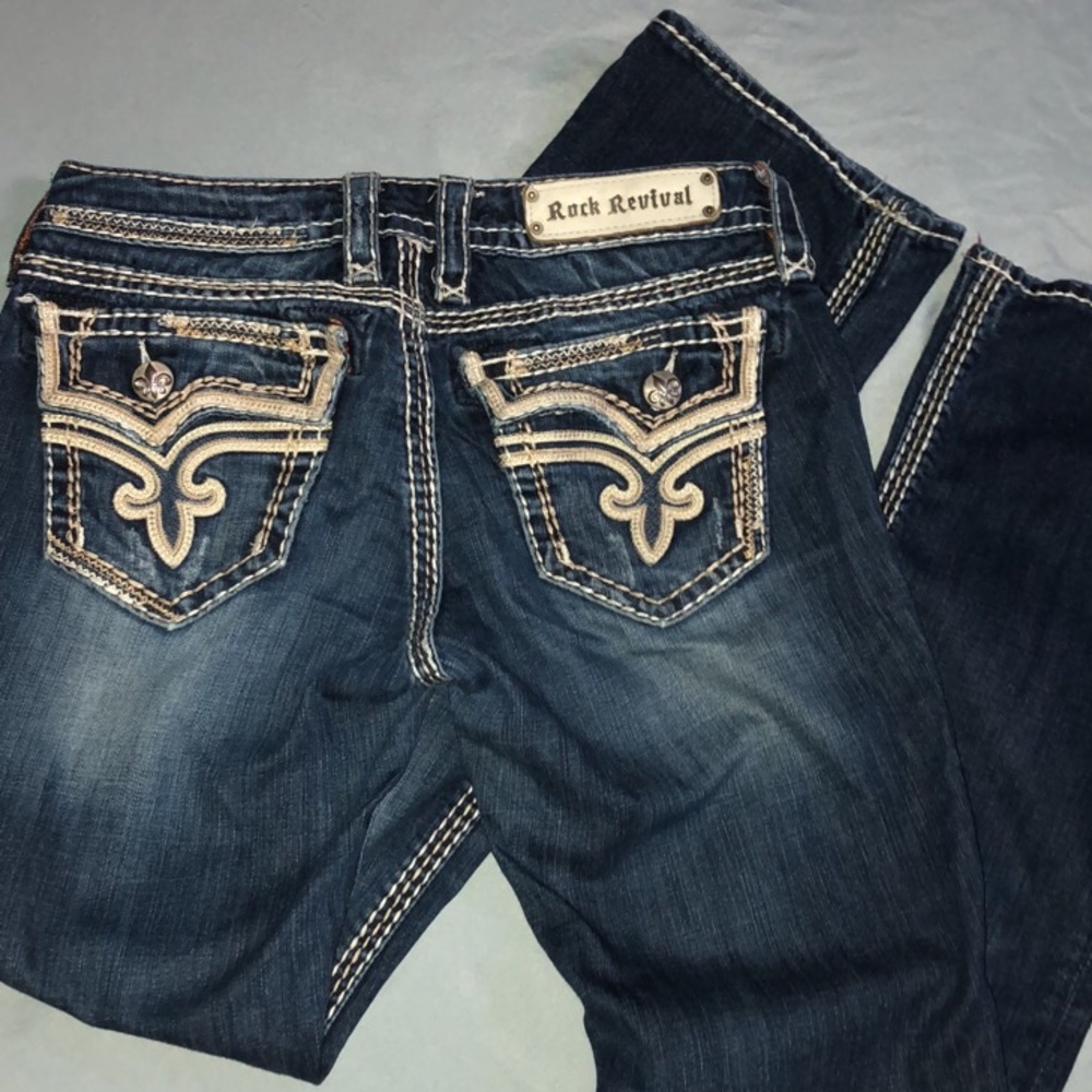 Size 27 Rock Revival Jeans